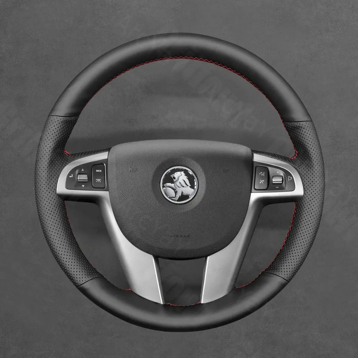 Griffowl Steering Wheel Cover for Customized Holden Commodore Calais Caprice Statesman Berlina 2006-2013. Perfect for enthusiasts seeking refined interior mods.