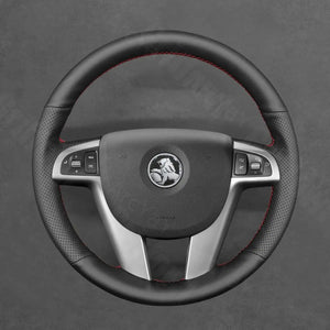 Griffowl Steering Wheel Cover for Customized Holden Commodore Calais Caprice Statesman Berlina 2006-2013. Perfect for enthusiasts seeking refined interior mods.