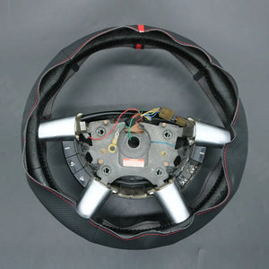 Griffowl Steering Wheel Cover for Customized Sedan Holden Commodore VV VZ SS Calais Tigra 2002-2007. Elevate your interior with Griffowl's wrap and stitch kit.