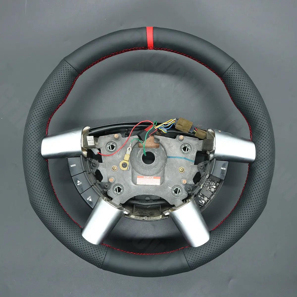 Griffowl Steering Wheel Cover for Customized Sedan Holden Commodore VV VZ SS Calais Tigra 2002-2007. Elevate your interior with Griffowl's wrap and stitch kit.