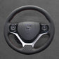 Griffowl Steering Wheel Cover for Customized Sedan Honda Civic 9 2012-2015. Perfect grip with our steering wheel wrap and custom interior touch.