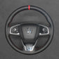 Griffowl Steering Wheel Cover for Customized Sedan Honda Clarity 2018-2021. Perfect grip with our steering wheel wrap and custom interior touch.