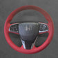Griffowl Steering Wheel Cover for Customized Sedan Honda Clarity 2018-2021. Perfect grip with our steering wheel wrap and custom interior touch.