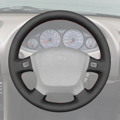 Griffowl Steering Wheel Cover for Customized Sedan Honda Integra 1994-2001. Perfect grip with our steering wheel wrap and custom interior touch.