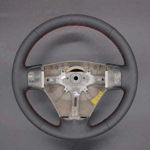 Griffowl Steering Wheel Cover for Customized Sedan Hyundai Accent 2006-2011. Perfect grip with our steering wheel wrap and custom interior touch.
