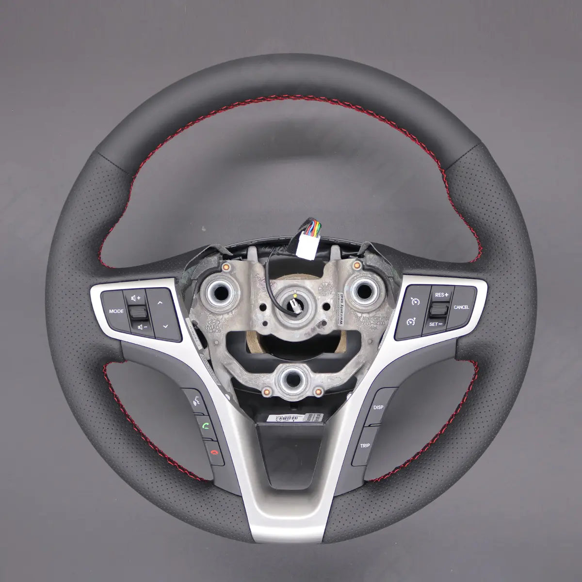 Griffowl Steering Wheel Cover for Customized Sedan Hyundai i40 2011-2020. Perfect grip with our steering wheel wrap and custom interior touch.
