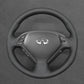 Griffowl Steering Wheel Cover for Customized Sedan Infiniti G25 G35 G37 2007-2013. For refined interior upgrades using our wrap and stitch kit.
