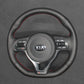 Griffowl Steering Wheel Cover for Customized Sedan Kia Optima Optima 4 GT-Line 2016-2018. Elevate your interior with Griffowl's wrap and stitch kit.
