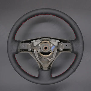 Griffowl Steering Wheel Cover for Customized Sedan Lexus ES300 ES330 2005-2006. For refined interior upgrades using our wrap and stitch kit.