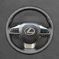 Griffowl Steering Wheel Cover for Customized Sedan Lexus ES300h ES350 GS200t GS350 GS450h GS F 2016-2021. Perfect for enthusiasts seeking refined interior mods.