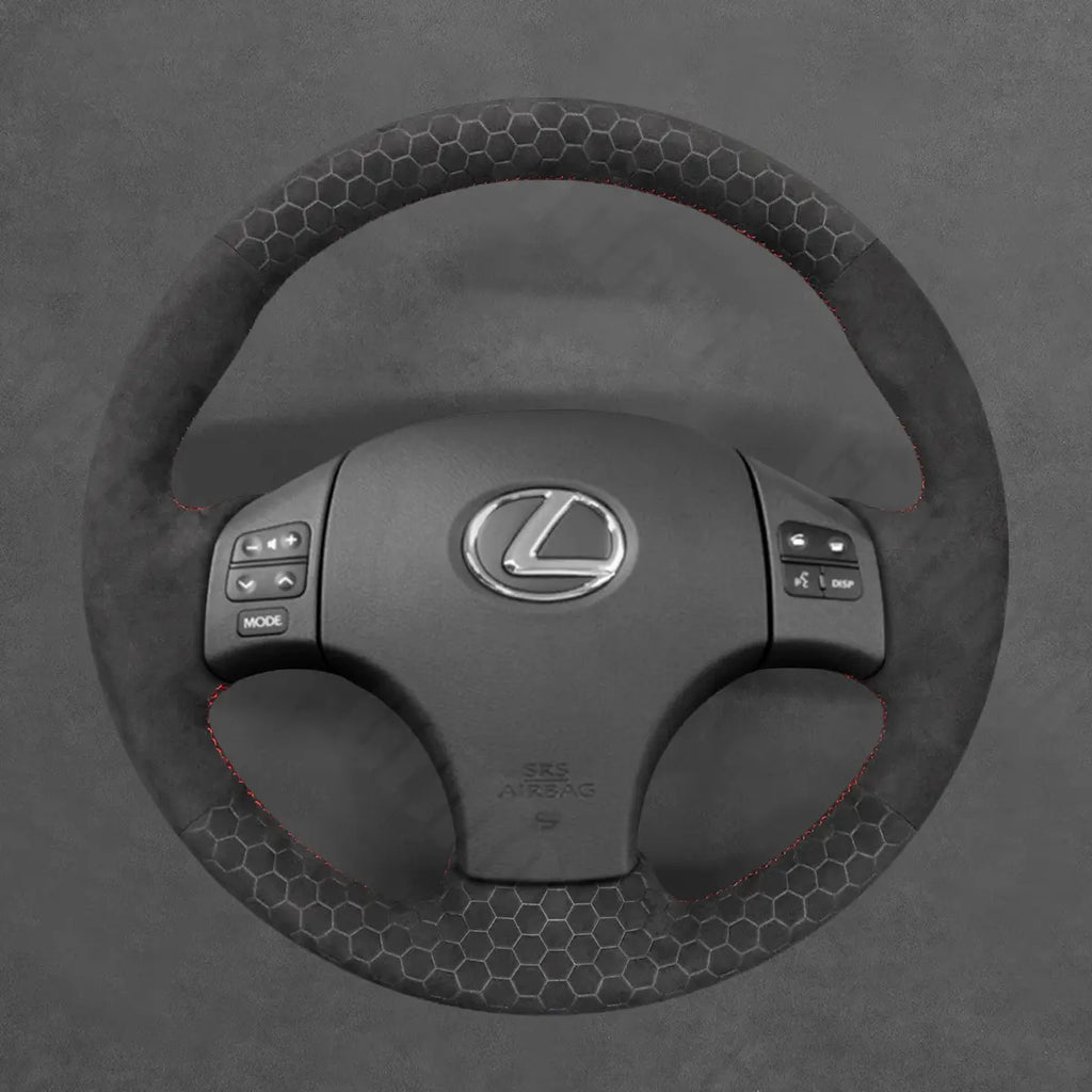 Griffowl Steering Wheel Cover for Customized Sedan Lexus IS IS250 IS250C IS300 IS300C IS350 IS350C F SPORT 2005-2011. Turn every drive into a luxury experience.