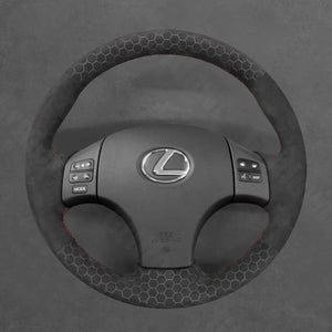 Griffowl Steering Wheel Cover for Customized Sedan Lexus IS IS250 IS250C IS300 IS300C IS350 IS350C F SPORT 2005-2011. Turn every drive into a luxury experience.