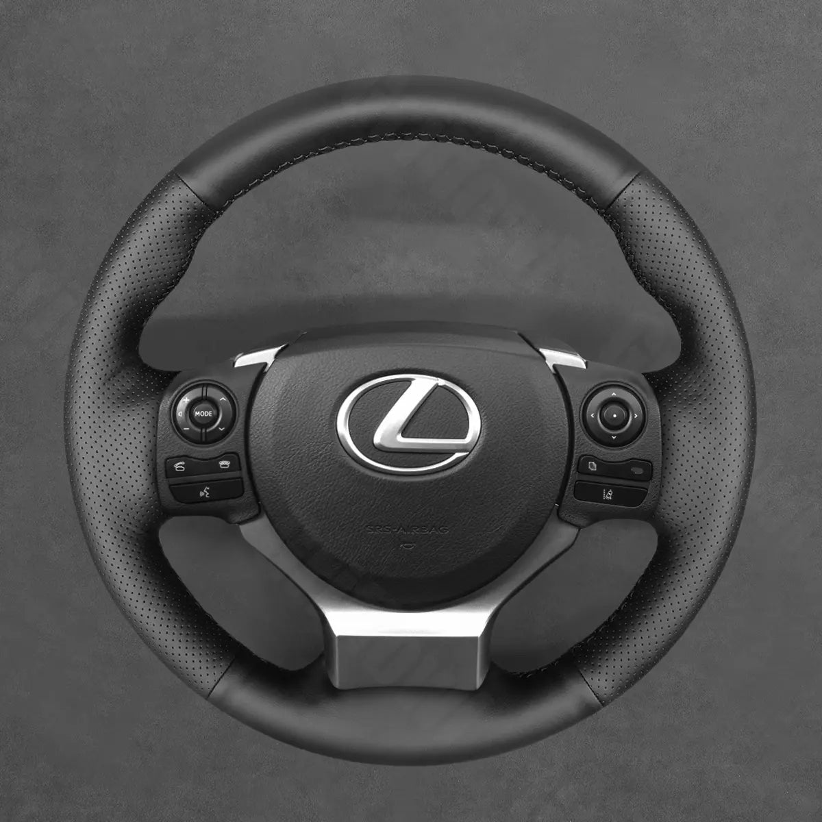 Griffowl Steering Wheel Cover for Customized  Lexus IS IS250 IS250C IS300 IS300C IS350 IS350C F SPORT CT200h CT 200h NX200 NX300h RC300 RC350 RC 300 350 RC F 2013-2025. Turn every drive into a luxury experience.