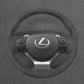 Griffowl Steering Wheel Cover for Customized  Lexus IS IS250 IS250C IS300 IS300C IS350 IS350C F SPORT CT200h CT 200h NX200 NX300h RC300 RC350 RC 300 350 RC F 2013-2025. Turn every drive into a luxury experience.