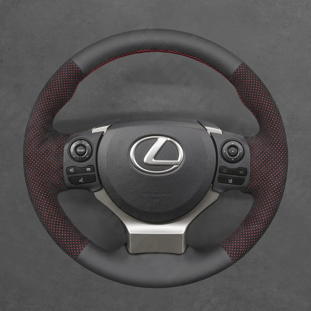 Griffowl Steering Wheel Cover for Customized  Lexus IS IS250 IS250C IS300 IS300C IS350 IS350C F SPORT CT200h CT 200h NX200 NX300h RC300 RC350 RC 300 350 RC F 2013-2025. Turn every drive into a luxury experience.