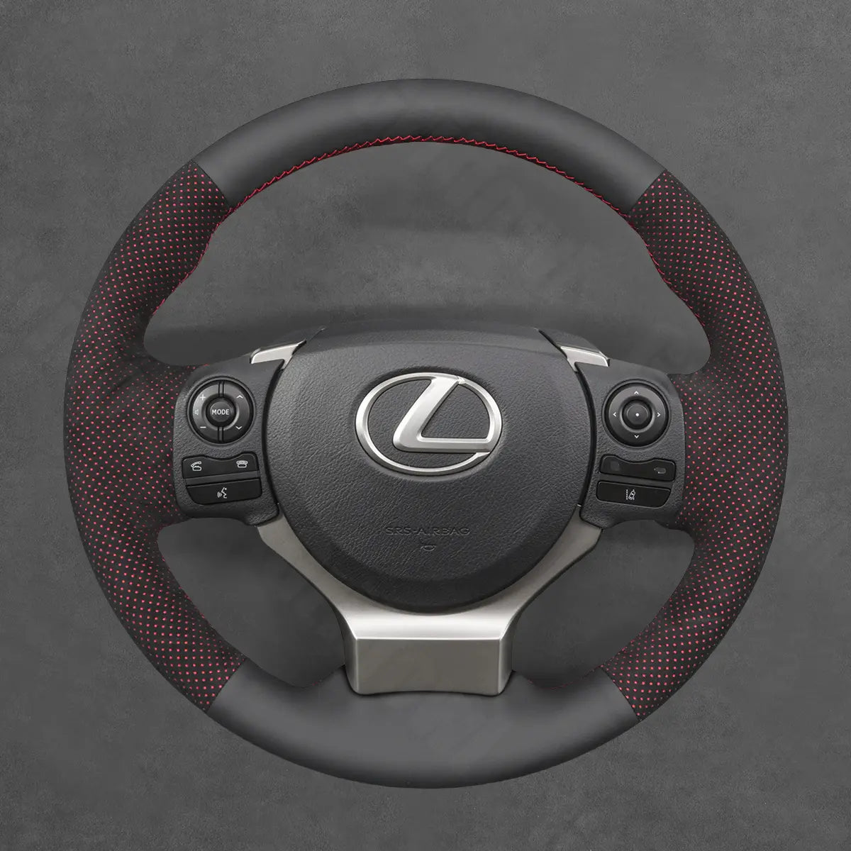 Griffowl Steering Wheel Cover for Customized  Lexus IS IS250 IS250C IS300 IS300C IS350 IS350C F SPORT CT200h CT 200h NX200 NX300h RC300 RC350 RC 300 350 RC F 2013-2025. Turn every drive into a luxury experience.