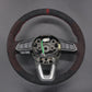 Griffowl Steering Wheel Cover for Customized Sedan Mazda 2 3 Axela 6 Atenza 2015-2025. Elevate your interior with Griffowl's wrap and stitch kit.