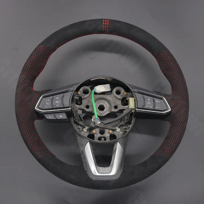 Griffowl Steering Wheel Cover for Customized Sedan Mazda 2 3 Axela 6 Atenza 2015-2025. Elevate your interior with Griffowl's wrap and stitch kit.
