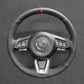 Griffowl Steering Wheel Cover for Customized Sedan Mazda 2 3 Axela 6 Atenza 2015-2025. Elevate your interior with Griffowl's wrap and stitch kit.