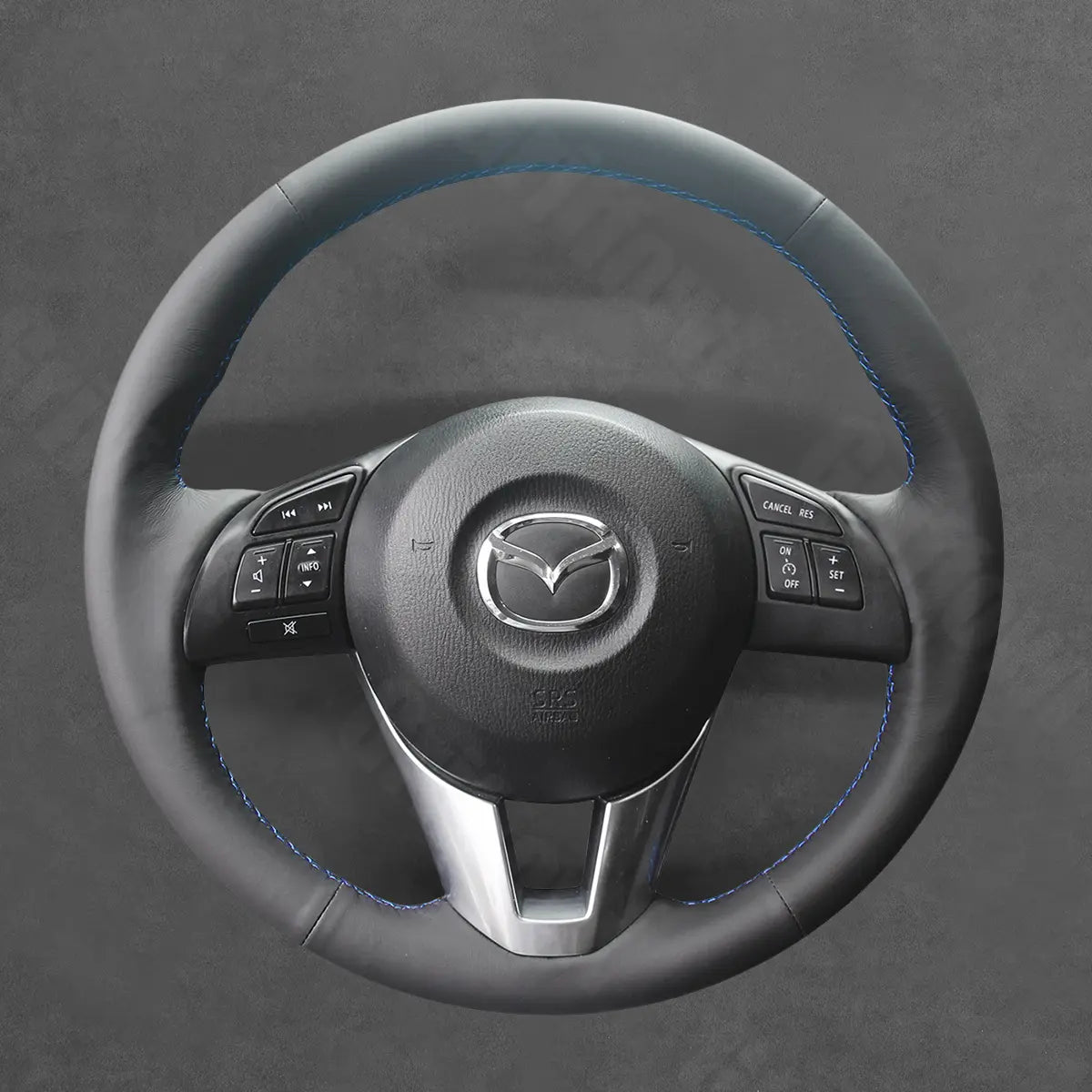 Crafted Steering Wheel Cover for Mazda 6 Atenza 2014-2017