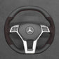 Griffowl Steering Wheel Cover for Customized Sedan Mercedes Benz AMG CLA CLS S Model E S SL 2012-2016. Perfect for enthusiasts seeking refined interior mods.