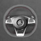 Griffowl Steering Wheel Cover for Customized Sedan Mercedes Benz AMG GT C S CLA CLS E SLC R172 SL 2014-2020. Turn every drive into a luxury experience.