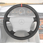 Griffowl Steering Wheel Cover for Customized Sedan Mercedes Benz C CL E S Class W202 C140 W210 W124 W140 1993-2020. Turn every drive into a luxury experience.
