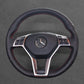 Griffowl Steering Wheel Cover for Customized Sedan Mercedes Benz C E GLS W204 W212 C218 2012-2015. Hand-sewn DIY kit blends grip, function, and style inside.