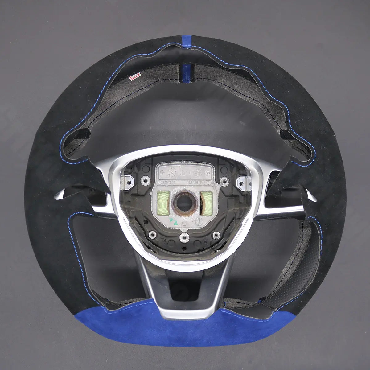 Griffowl Steering Wheel Cover for Customized Sedan Mercedes Benz C GLS E S SL Class R231 2015-2018. Hand-sewn DIY kit blends grip, function, and style inside.