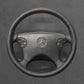 Griffowl Steering Wheel Cover for Customized Sedan Mercedes Benz CLK E Class W208 C208 W210 2000-2003. Perfect for enthusiasts seeking refined interior mods.