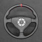 Griffowl Steering Wheel Cover for Customized Sedan Mitsubishi Lancer Evolution EVO 5 V6 VI 1998-2000. Hand-sewn DIY kit blends grip, function, and style inside.

