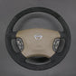 Griffowl Steering Wheel Cover for Customized Sedan Nissan Maxima 2000-2003. Perfect grip with our steering wheel wrap and custom interior touch.
