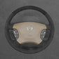 Personalized SUV Steering Wheel Cover for Nissan Pathfinder Patrol Y61 1996-2015