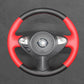 Griffowl Steering Wheel Cover for Customized Sedan Nissan Sentra Maxima 2009-2019. For refined interior upgrades using our wrap and stitch kit.
