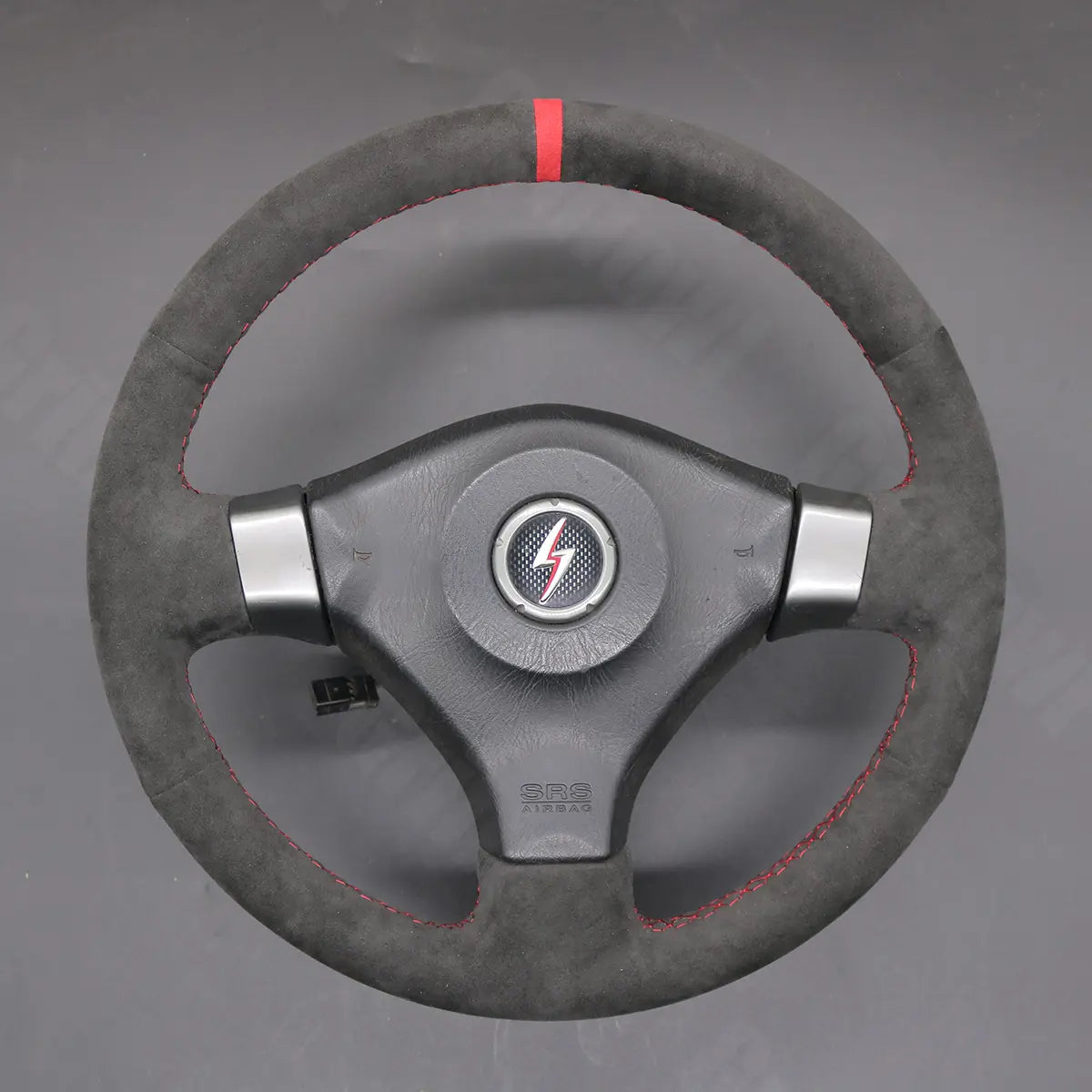 Griffowl Steering Wheel Cover for Customized Sedan Nissan Skyline GT-R R34 with Mutifunction button 1998-2002. Turn every drive into a luxury experience.

