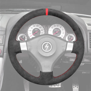 Griffowl Steering Wheel Cover for Customized Sedan Nissan Skyline GT-R R34 with Mutifunction button 1998-2002. Turn every drive into a luxury experience.
