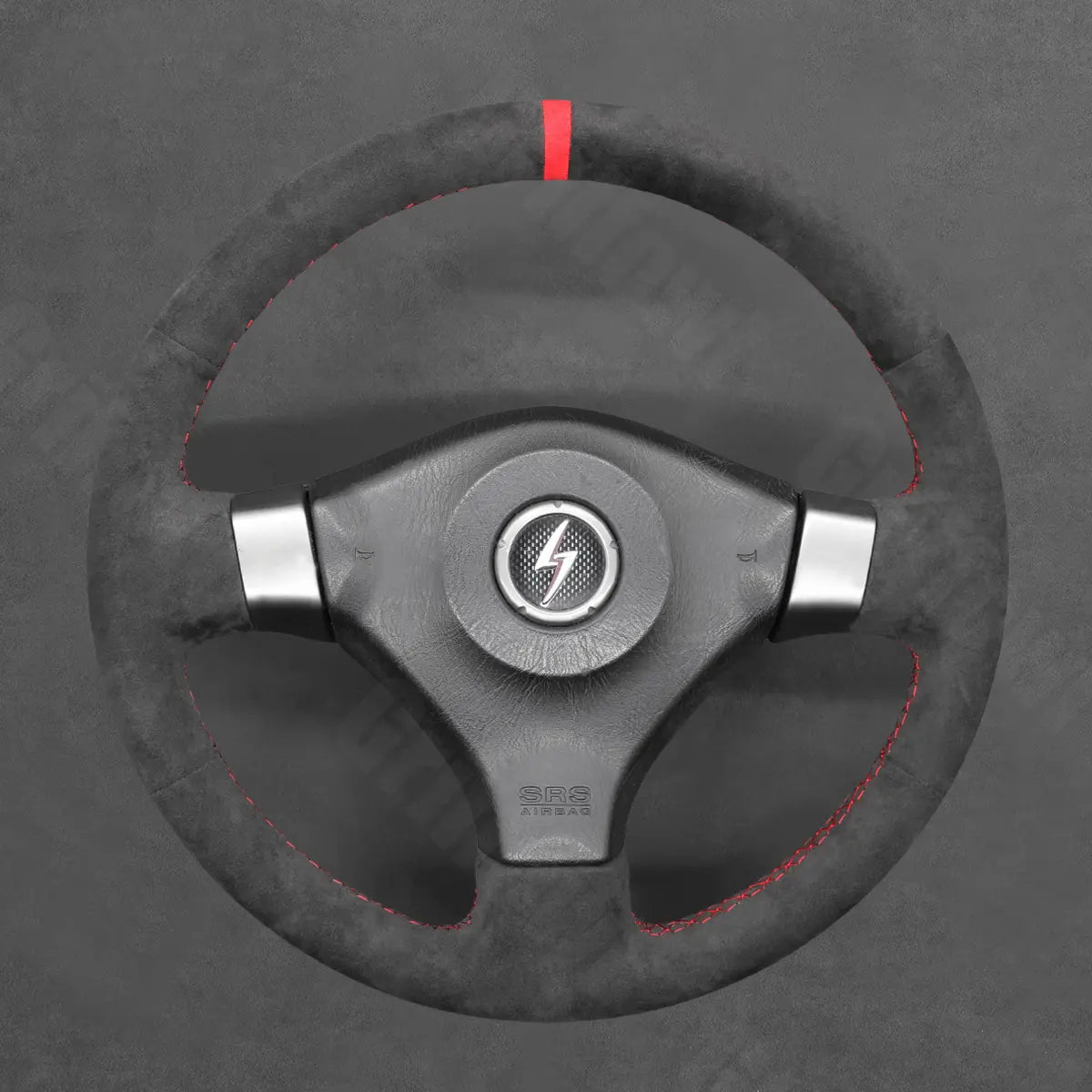 Griffowl Steering Wheel Cover for Customized Sedan Nissan Skyline GT-R R34 with Mutifunction button 1998-2002. Turn every drive into a luxury experience.
