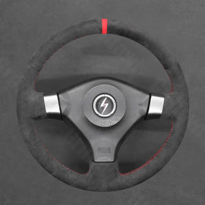 Griffowl Steering Wheel Cover for Customized Sedan Nissan Skyline GT-R R34 with Mutifunction button 1998-2002. Turn every drive into a luxury experience.
