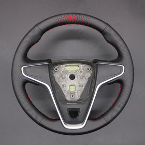 Griffowl Steering Wheel Cover for Customized Sedan Opel Insignia CT A 2013-2017. For refined interior upgrades using our wrap and stitch kit.
