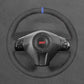 Griffowl Steering Wheel Cover for Customized Sedan Subaru Impreza WRX 2007-2010. For refined interior upgrades using our wrap and stitch kit.

