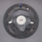 Griffowl Steering Wheel Cover for Customized Sedan Subaru Impreza WRX 2007-2010. For refined interior upgrades using our wrap and stitch kit.
