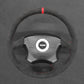 Griffowl Steering Wheel Cover for Customized Sedan Subaru Impreza WRX STI 1999-2004. Hand-sewn kit for drivers seeking precision and comfort.
