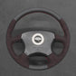 Griffowl Steering Wheel Cover for Customized Sedan Subaru Impreza WRX STI 1999-2004. Hand-sewn kit for drivers seeking precision and comfort.
