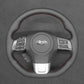 Griffowl Steering Wheel Cover for Customized Sedan Subaru WRX STI 2015-2021. Perfect grip with our steering wheel wrap and custom interior touch.
