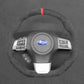 Griffowl Steering Wheel Cover for Customized Sedan Subaru WRX STI 2015-2021. Perfect grip with our steering wheel wrap and custom interior touch.

