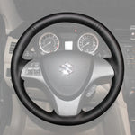 Griffowl Steering Wheel Cover for Customized Sedan Suzuki Kizashi 2010-2015. Perfect grip with our steering wheel wrap and custom interior touch.