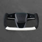 Griffowl Steering Wheel Cover for Customized Sedan Tesla Model S Yoke Plaid 2021-2025. Elevate your interior with Griffowl's wrap and stitch kit.
