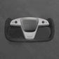 Griffowl Steering Wheel Cover for Customized Sedan Tesla Model S Yoke Plaid 2021-2025. Elevate your interior with Griffowl's wrap and stitch kit.
