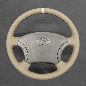 Griffowl Steering Wheel Cover for Customized Sedan Toyota Camry 2005-2006. Perfect grip with our steering wheel wrap and custom interior touch.