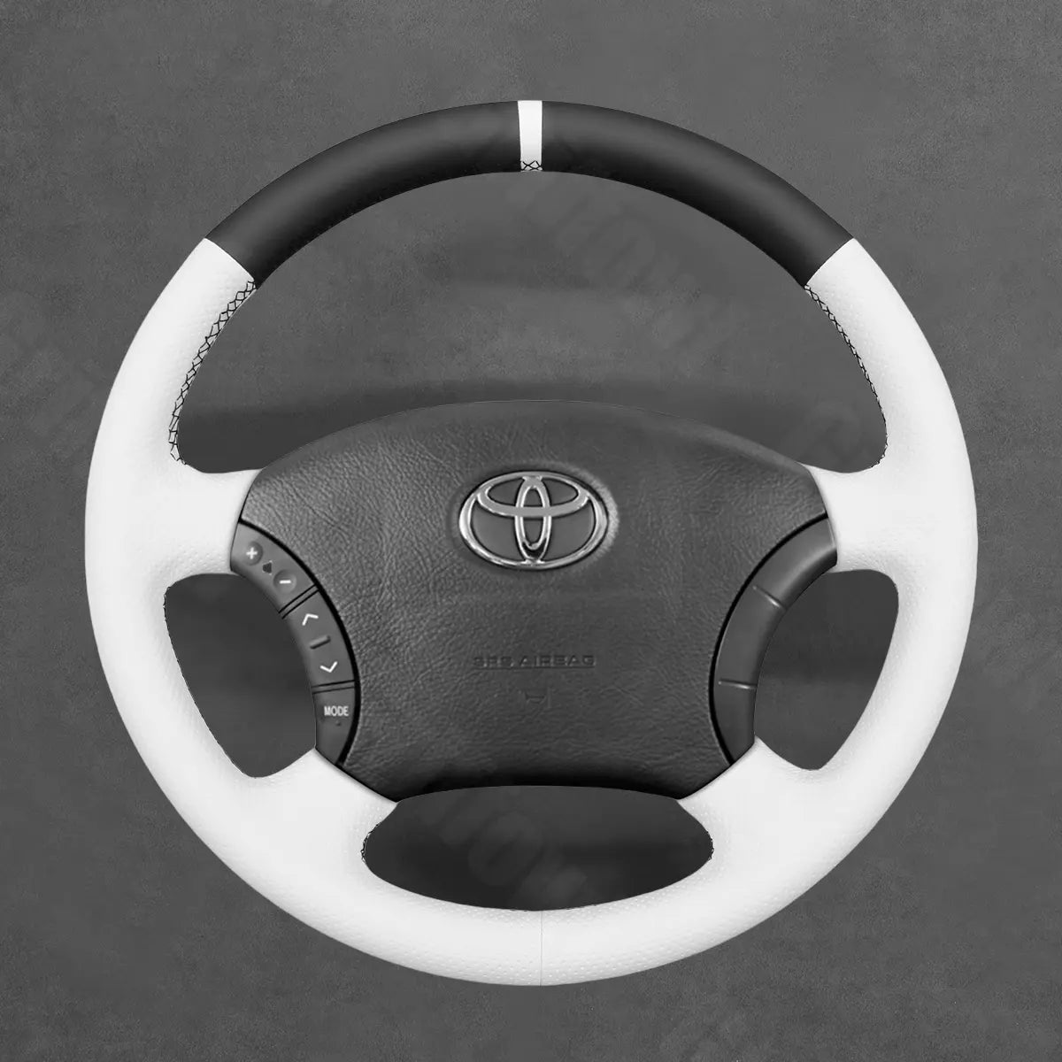 Griffowl Steering Wheel Cover for Customized Sedan Toyota Camry 2005-2006. Perfect grip with our steering wheel wrap and custom interior touch.